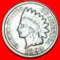 + INDISCHER KOPF (1864-1909): USA ★ 1 CENT 1893! OHNE VORBEH...