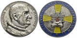 Papst Johannes XXIII.-Pont.Maximus; Gußmedaille o.J.; 69,96 g...