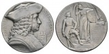 Schweden - Magnus Stenbock; versilberte Medaille 1905; 15,10 g...