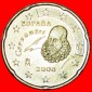 + NORDISCHES GOLD (2007-2009): SPANIEN ★ 20 EURO CENT 2008 C...