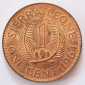 Sierra Leone 1 One Cent 1964