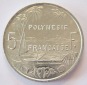 Französisch Polynesien 5 Francs 1992 Alu