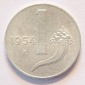 Italien 1 Lira 1954 Alu