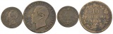 Italien, 2 Kleinmünzen (1862/1866)