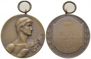 Bronzemedaille 1931, tragbar; 29,54, Ø 40 mm