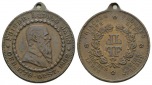 Jahn, Friedrich Ludwig - Bronzemedaille o.J.; tragbar, 15,58 g...