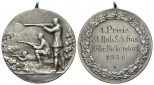 Köln-Bickendorf - Schützensilbermedaille 1936; 23,52 g, Ø 3...