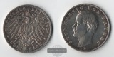 Bayern, Kaiserreich  3 Mark  1909 D  Otto 1886-1913     FM-Fra...