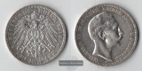 Preussen, Kaiserreich  3 Mark  1910 A  Wilhelm II. 1888-1918  ...