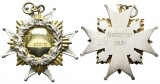 Battatron, Fremdenstern; tragbare Medaille 1931, vergoldet; 83...