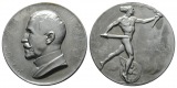 Medaille 1914 - Paul von Breitenbach; Zink; 62,87 g, Ø 50 mm