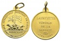 Frankreich - Medaille 1850; tragbar, Messing; 8,09 g, Ø 28 mm