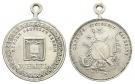 Wesel - Schützenmedaille o.J.; tragbar, Neusilber; 11,27 g, ...