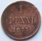 Finnland 1 Penni 1875