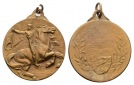 Linnartz Belgien, Gent, Verg. tragbare Bronzemed. 1913 (de Coc...