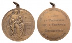 Linnartz Brüssel, Bronzemed. 1913, (Jourdain) Kinderschutz-Ko...