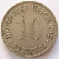 Deutsches Reich 10 Pfennig 1912 G