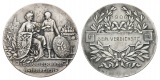 Österreich; Medaille 1906 Ag, entfernte Öse; 15,46 g, Ø 32 mm