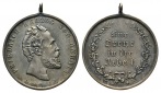 Anhalt; tragbare Medaille o.J.; Messing versilbert; 10,69 g, ...