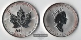 Kanada  5 Dollar  1998   Maple Leaf (mit Privy)   FM-Frankfurt...