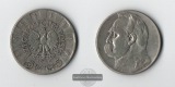 Polen  5 Zloty  1934  FM-Frankfurt   Feingewicht: 8,25g