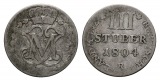 Linnartz Berg 3 Stüber 1804 ss