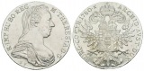 M. Theresia Taler 1780; Nachprägung; Silber, 28,03 g, Ø 40 mm