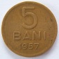 RUMÄNIEN ROMANIA 5 Bani 1957