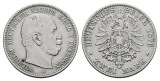Linnartz KAISERREICH Preussen Wilhelm I. 2 Mark 1876 C s