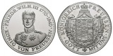 Linnartz Preussen Wilhelm III. moderne Silbermedaille o.J. PP ...