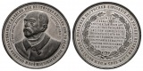 Linnartz Bismarck Zinnmedaille 1885 (Drentwett) 70.Geburtstag,...