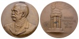 Linnartz Bismarck, Kupfermedaille 1903, (v. Langa), Bennert 26...