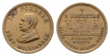 Linnartz Bismarck, Bronzemedaille o.J. (v. Lorenz), a.d. Forde...