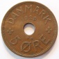 Dänemark 5 Öre 1929