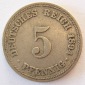 Deutsches Reich 5 Pfennig 1894 A