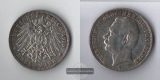 Baden, Kaiserreich  3 Mark  1910 G  Friedrich II. 1907-1918  F...