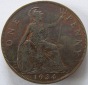 Grossbritannien One 1 Penny 1934