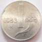 Italien 1 Lira 1953 Alu