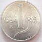 Italien 1 Lira 1954 Alu