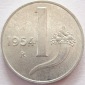 Italien 1 Lira 1954 Alu