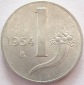 Italien 1 Lira 1954 Alu