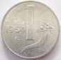 Italien 1 Lira 1954 Alu