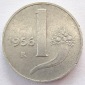 Italien 1 Lira 1956 Alu