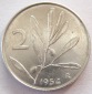 Italien 2 Lire 1954 Alu