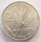 Italien 2 Lire 1954 Alu