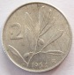 Italien 2 Lire 1954 Alu