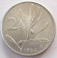 Italien 2 Lire 1954 Alu