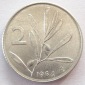 Italien 2 Lire 1954 Alu