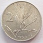 Italien 2 Lire 1954 Alu