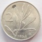 Italien 2 Lire 1954 Alu